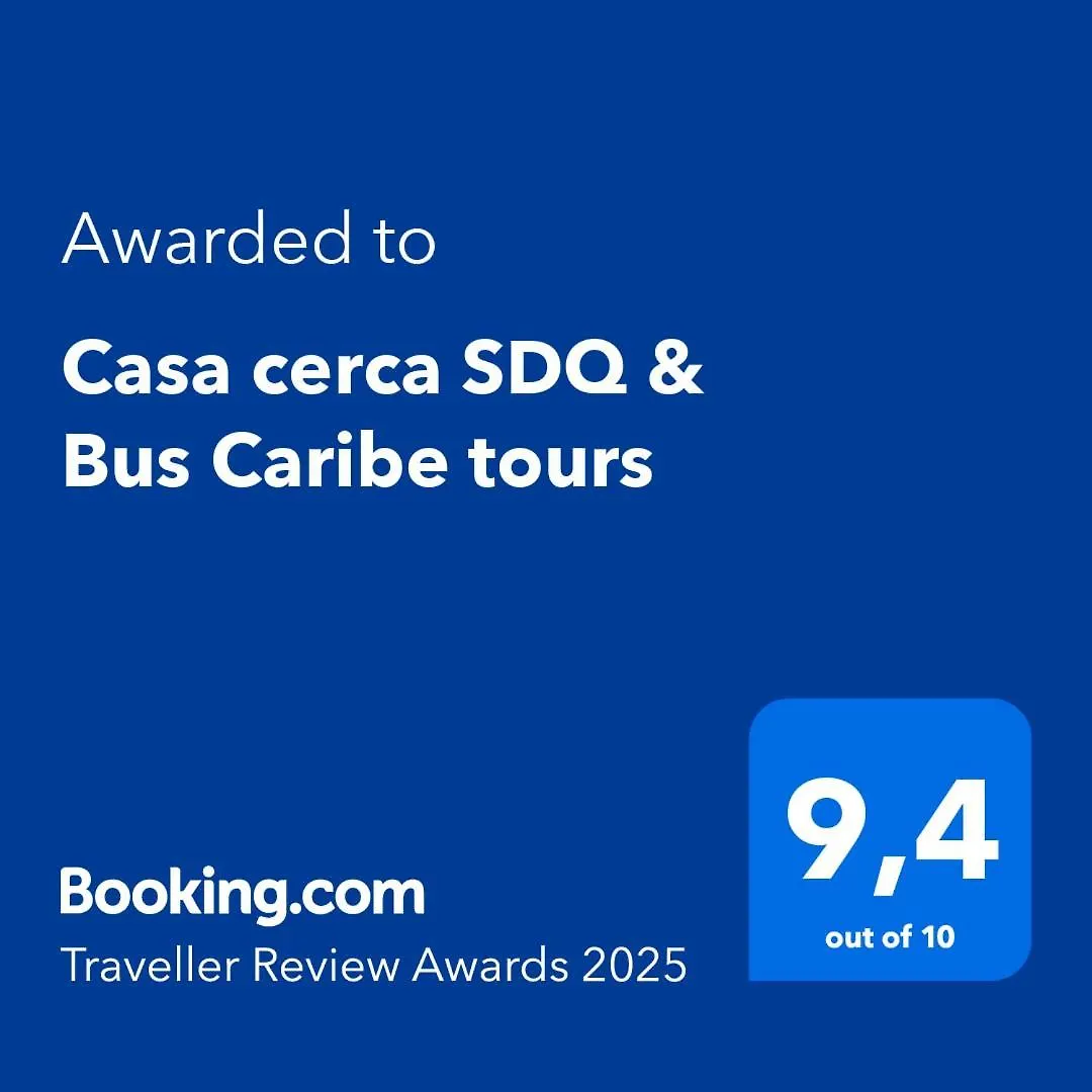 Casa Cerca Sdq & Bus Caribe Tours Lejlighed Santo Domingo